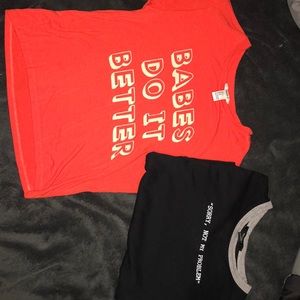 Super cute cropped t shirts